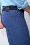 Meyer M5 Five Organic Cotton Soft Subtle Micro Print Broek Blauw