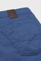 Meyer M5 Five Organic Cotton Soft Subtle Micro Print Broek Blauw