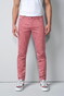 Meyer M5 Five Organic Cotton Soft Subtle Micro Print Broek Zalm