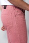 Meyer M5 Five Organic Cotton Soft Subtle Micro Print Broek Zalm