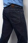 Meyer M5 Five Super Stretch Dark Denim Organic Cotton Jeans Overdyed Dark Blue