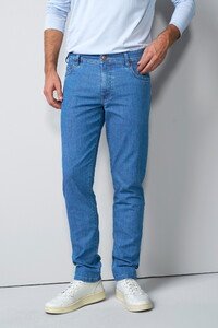 Meyer M5 Five Ultralight Denim Organic Cotton Blend Jeans Stone Bleached
