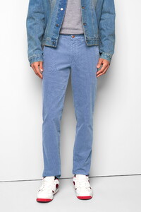Meyer M5 Move Fancy Corduroy Corduroy Broek Blauw
