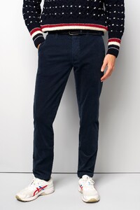 Meyer M5 Move Fancy Corduroy Corduroy Broek Navy