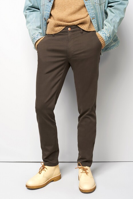 Meyer M5 Move Jersey Look Comfort Stretch Broek Khaki