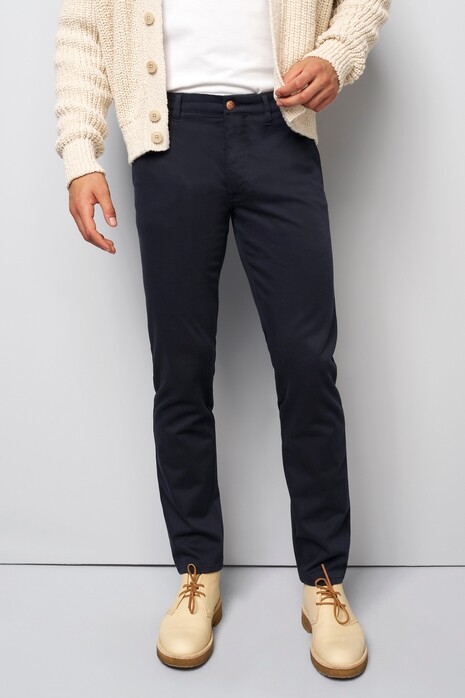 Meyer M5 Move Jersey Look Comfort Stretch Broek Navy