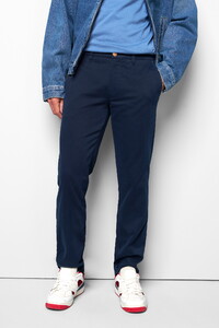 Meyer M5 Move Jersey Look Comfort Stretch Pants Dark Evening Blue