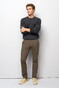 Meyer M5 Move Micro Structure Comfort Stretch Broek Bruin