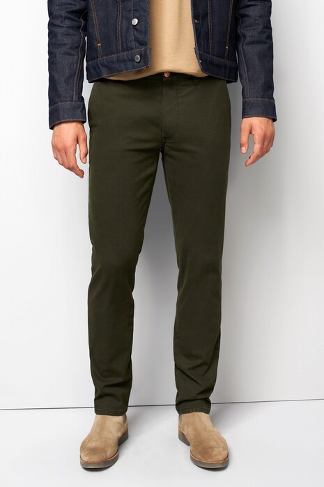 Meyer M5 Move Micro Structure Comfort Stretch Broek Donker Groen