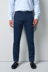 Meyer M5 Move Stretch Cotton Pants Dark Evening Blue