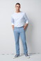 Meyer M5 Move Super Stretch Micro Structure Broek Blauw