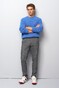 Meyer M5 Move Wool Look Organic Cotton Blend Broek Donker Grijs