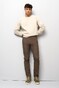 Meyer M5 Move Wool Look Organic Cotton Blend Broek Khaki