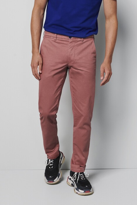 Meyer M5 Organic Cotton Twill Comfort Stretch Broek Watermelon