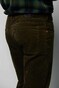 Meyer M5 Slim Casual Corduroy Organic Cotton 5-Pocket Corduroy Broek Donker Groen
