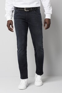 Meyer M5 Slim Comfort Stretch 5-Pocket Organic Cotton Denim Jeans Dark Evening Blue