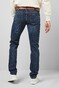 Meyer M5 Slim Comfort Stretch Cross Denim Organic Cotton Jeans Overdyed Blue Used