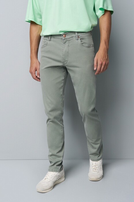 Meyer M5 Slim High Performance Micro Structure Broek Sage Green