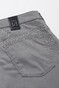 Meyer M5 Slim Micro Structure Super-Stretch Organic Cotton Broek Grijs