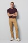 Meyer M5 Slim Micro Structure Super-Stretch Organic Cotton Broek Terracotta