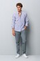 Meyer M5 Slim Micro Structure Ultralight Organic Cotton Broek Grijs