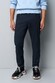 Meyer M5 Slim Micro Structure Ultralight Organic Cotton Broek Navy