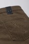Meyer M5 Slim Organic Cotton Micro Structure Broek Donker Taupe