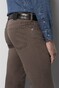 Meyer M5 Slim Pima Cotton Satin Super-Stretch 5-Pocket Broek Bruin