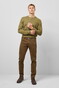 Meyer M5 Slim Pima Cotton Satin Super-Stretch 5-Pocket Broek Camel