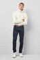 Meyer M5 Slim Pima Cotton Satin Super-Stretch 5-Pocket Broek Marine