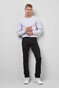 Meyer M5 Slim Pima Cotton Satin Super-Stretch 5-Pocket Broek Zwart