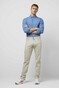 Meyer M5 Slim Super Stretch Organic Cotton Blend Broek Beige