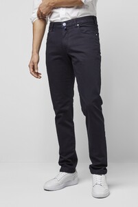 Meyer M5 Slim Super Stretch Organic Cotton Blend Broek Navy