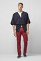 Meyer M5 Slim Super Stretch Organic Cotton Blend Broek Rood