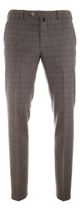 Meyer Multi-Tone Piet-de-Poule Broek Midden Bruin