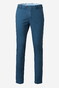 Meyer New York Casual Lightweight Two-Tone Look Organic Cotton Stretch Broek Blauw