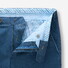 Meyer New York Casual Lightweight Two-Tone Look Organic Cotton Stretch Broek Blauw