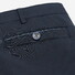 Meyer New York Casual Lightweight Two-Tone Look Organic Cotton Stretch Broek Navy
