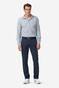 Meyer New York Casual Lightweight Two-Tone Look Organic Cotton Stretch Broek Navy