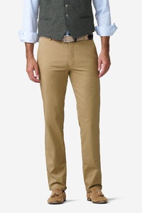 Meyer New York Casual Lightweight Two-Tone Look Organic Cotton Stretch Pants Sand