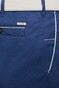Meyer New York Comfort Stretch Flat-Front Broek Blauw