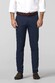 Meyer New York Exclusive Fine Satin Pima Cotton Kapok Broek Marine
