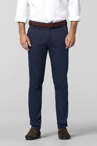 Meyer New York Exclusive Fine Satin Pima Cotton Kapok Pants Marine