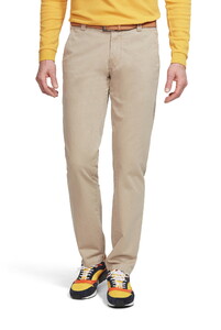 Meyer New York Fairtrade Cotton Stretch Soft Twill Broek Beige