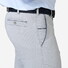 Meyer New York Fine Pima Cotton Satin Kapok Subtle Texture Pattern Pants Light Grey