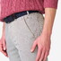 Meyer New York Fine Pima Cotton Satin Kapok Subtle Texture Pattern Pants Taupe