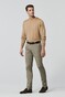 Meyer New York Summer Twill Organic Cotton Lightweight Fine Gabardine Broek Stone Beige