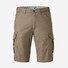Meyer Orlando Cargo Solid Color Organic Cotton Subtle Stretch Bermuda Bruin