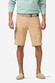 Meyer Orlando Cargo Solid Color Organic Cotton Subtle Stretch Bermuda Camel