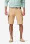 Meyer Orlando Cargo Solid Color Organic Cotton Subtle Stretch Bermuda Camel